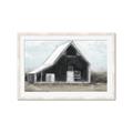 Picture of Black Barn House _GroupedProduct_Rectangle_Landscape_Framed_Matted_