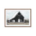 Picture of Black Barn House _GroupedProduct_Rectangle_Landscape_Framed_Matted_