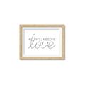 Picture of All You Need Is Love _GroupedProduct_Rectangle_Landscape_Framed_Matted_