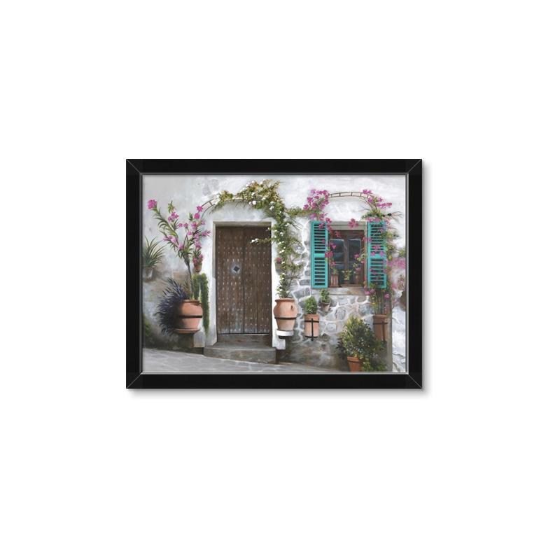 Picture of Door Arched Flower _GroupedProduct_Rectangle_Landscape_Framed_Matted_