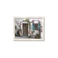 Picture of Door Arched Flower _GroupedProduct_Rectangle_Landscape_Framed_Matted_
