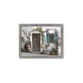 Picture of Door Arched Flower _GroupedProduct_Rectangle_Landscape_Framed_Matted_