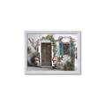 Picture of Door Arched Flower _GroupedProduct_Rectangle_Landscape_Framed_Matted_