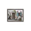 Picture of Door Arched Flower _GroupedProduct_Rectangle_Landscape_Framed_Matted_