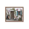 Picture of Door Arched Flower _GroupedProduct_Rectangle_Landscape_Framed_Matted_