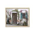 Picture of Door Arched Flower _GroupedProduct_Rectangle_Landscape_Framed_Matted_