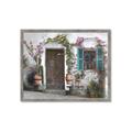Picture of Door Arched Flower _GroupedProduct_Rectangle_Landscape_Framed_Matted_