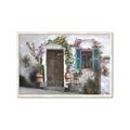 Picture of Door Arched Flower _GroupedProduct_Rectangle_Landscape_Framed_Matted_