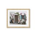 Picture of Door Arched Flower _GroupedProduct_Rectangle_Landscape_Framed_Matted_