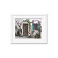 Picture of Door Arched Flower _GroupedProduct_Rectangle_Landscape_Framed_Matted_