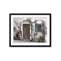 Picture of Door Arched Flower _GroupedProduct_Rectangle_Landscape_Framed_Matted_