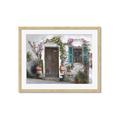 Picture of Door Arched Flower _GroupedProduct_Rectangle_Landscape_Framed_Matted_