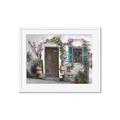 Picture of Door Arched Flower _GroupedProduct_Rectangle_Landscape_Framed_Matted_