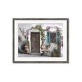 Picture of Door Arched Flower _GroupedProduct_Rectangle_Landscape_Framed_Matted_
