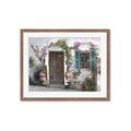 Picture of Door Arched Flower _GroupedProduct_Rectangle_Landscape_Framed_Matted_