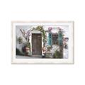 Picture of Door Arched Flower _GroupedProduct_Rectangle_Landscape_Framed_Matted_
