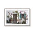 Picture of Door Arched Flower _GroupedProduct_Rectangle_Landscape_Framed_Matted_