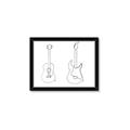 Picture of Guitar _GroupedProduct_Rectangle_Landscape_Framed_Matted_