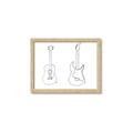 Picture of Guitar _GroupedProduct_Rectangle_Landscape_Framed_Matted_