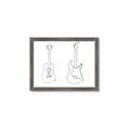 Picture of Guitar _GroupedProduct_Rectangle_Landscape_Framed_Matted_