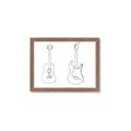 Picture of Guitar _GroupedProduct_Rectangle_Landscape_Framed_Matted_
