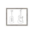 Picture of Guitar _GroupedProduct_Rectangle_Landscape_Framed_Matted_