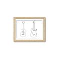 Picture of Guitar _GroupedProduct_Rectangle_Landscape_Framed_Matted_