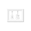 Picture of Guitar _GroupedProduct_Rectangle_Landscape_Framed_Matted_