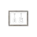 Picture of Guitar _GroupedProduct_Rectangle_Landscape_Framed_Matted_