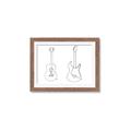 Picture of Guitar _GroupedProduct_Rectangle_Landscape_Framed_Matted_