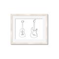 Picture of Guitar _GroupedProduct_Rectangle_Landscape_Framed_Matted_