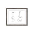 Picture of Guitar _GroupedProduct_Rectangle_Landscape_Framed_Matted_