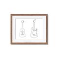 Picture of Guitar _GroupedProduct_Rectangle_Landscape_Framed_Matted_
