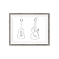 Picture of Guitar _GroupedProduct_Rectangle_Landscape_Framed_Matted_