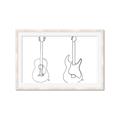 Picture of Guitar _GroupedProduct_Rectangle_Landscape_Framed_Matted_