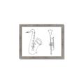 Picture of Saxophone _GroupedProduct_Rectangle_Landscape_Framed_Matted_