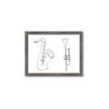 Picture of Saxophone _GroupedProduct_Rectangle_Landscape_Framed_Matted_