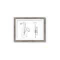 Picture of Saxophone _GroupedProduct_Rectangle_Landscape_Framed_Matted_
