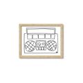 Picture of Portable Radio _GroupedProduct_Rectangle_Landscape_Framed_Matted_