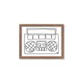 Picture of Portable Radio _GroupedProduct_Rectangle_Landscape_Framed_Matted_