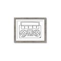 Picture of Portable Radio _GroupedProduct_Rectangle_Landscape_Framed_Matted_