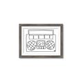 Picture of Portable Radio _GroupedProduct_Rectangle_Landscape_Framed_Matted_