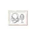 Picture of Microphone _GroupedProduct_Rectangle_Landscape_Framed_Matted_