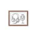 Picture of Microphone _GroupedProduct_Rectangle_Landscape_Framed_Matted_