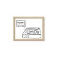 Picture of Turntable _GroupedProduct_Rectangle_Landscape_Framed_Matted_