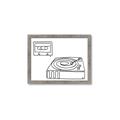 Picture of Turntable _GroupedProduct_Rectangle_Landscape_Framed_Matted_