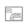 Picture of Turntable _GroupedProduct_Rectangle_Landscape_Framed_Matted_