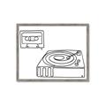 Picture of Turntable _GroupedProduct_Rectangle_Landscape_Framed_Matted_