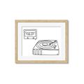 Picture of Turntable _GroupedProduct_Rectangle_Landscape_Framed_Matted_