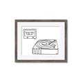 Picture of Turntable _GroupedProduct_Rectangle_Landscape_Framed_Matted_